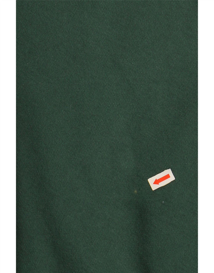 Pulover VINTAGE pentru femei cu gât polo și pulover UK 22/24 3XL Poliester verde