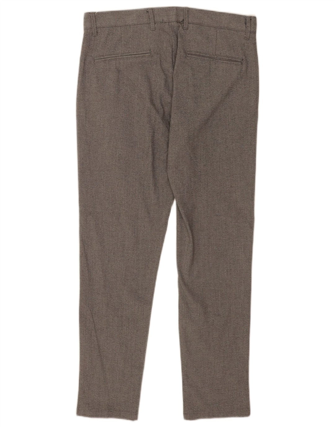 Pantaloni chino slim pentru bărbați Zara EU 38 Mici L30 L27 Gri Poliester