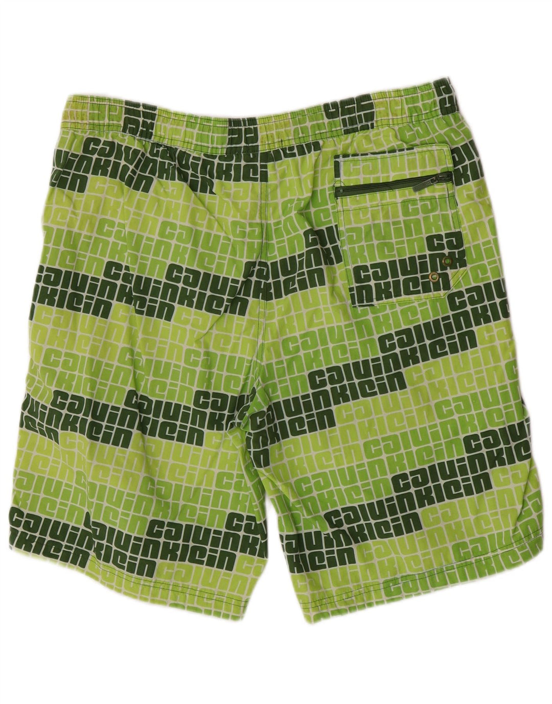 Pantaloni scurți de înot Calvin Klein pentru bărbați, verzi, mari