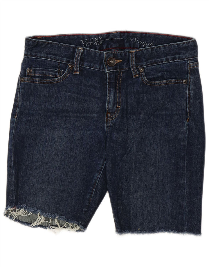 TOMMY HILFIGER Womens Denim Shorts W30 Medium  Blue