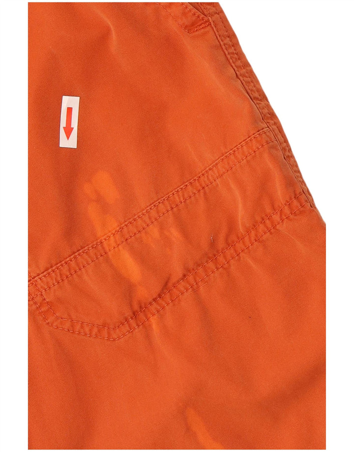 Pantaloni scurți chino pentru bărbați Gas W31 bumbac portocaliu mediu