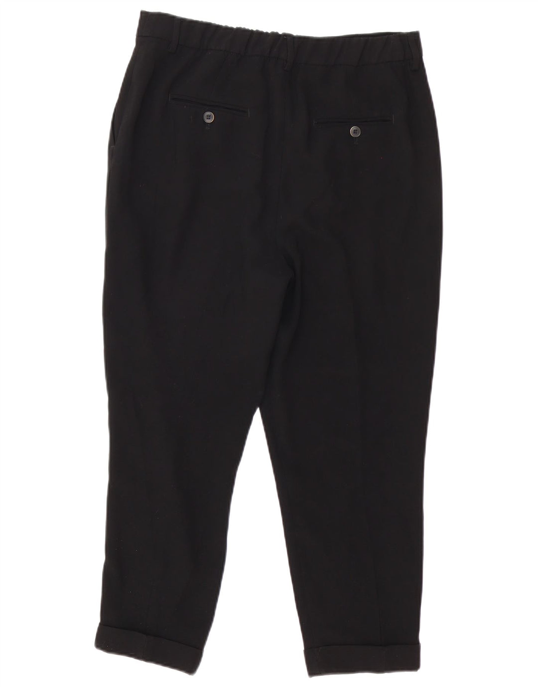 Pantaloni Capri conici pentru femei Zara Mediu L30 L23 Negri