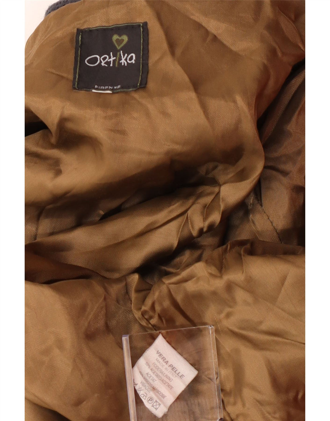 Bomber din piele vintage pentru bărbați UK 36 Mic din piele gri