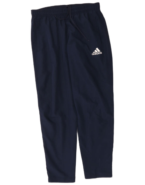 Pantaloni de trening cu grafic pentru bărbați Adidas, mari, albastru, poliester