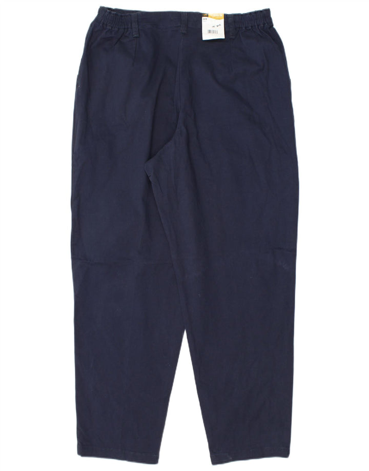 Pantaloni chino pentru femei Lee 16 2XL W36 L30 bleumarin Bumbac