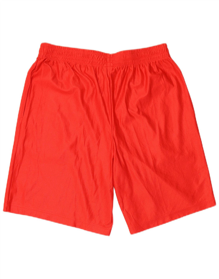 Pantaloni scurti sport pentru bărbați Starter, poliester roșu mediu