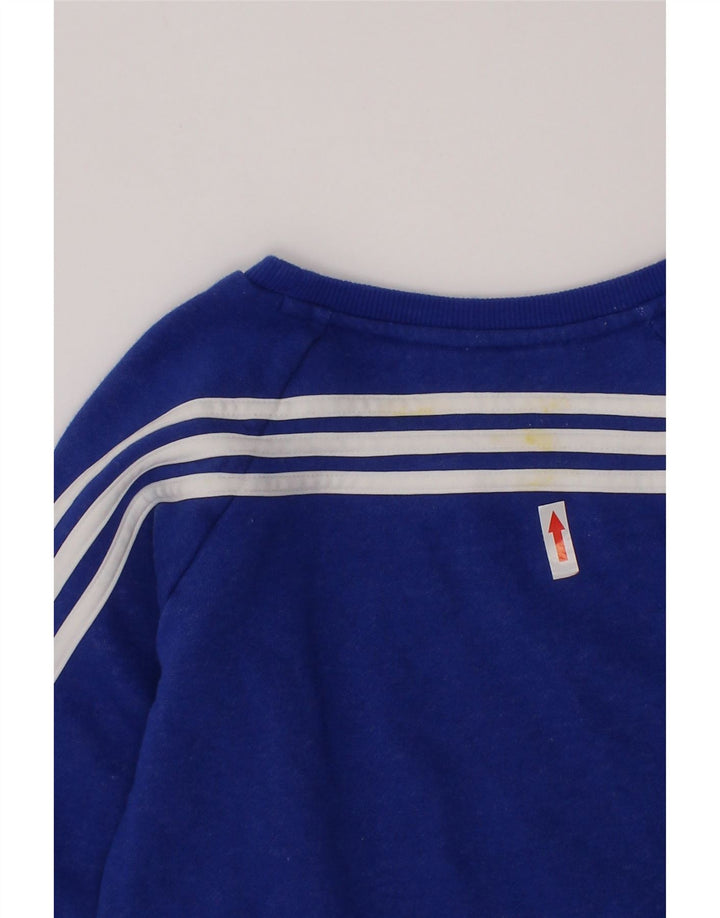 Adidas Băieți Pulover Pulover 3-4 Ani Albastru Bumbac