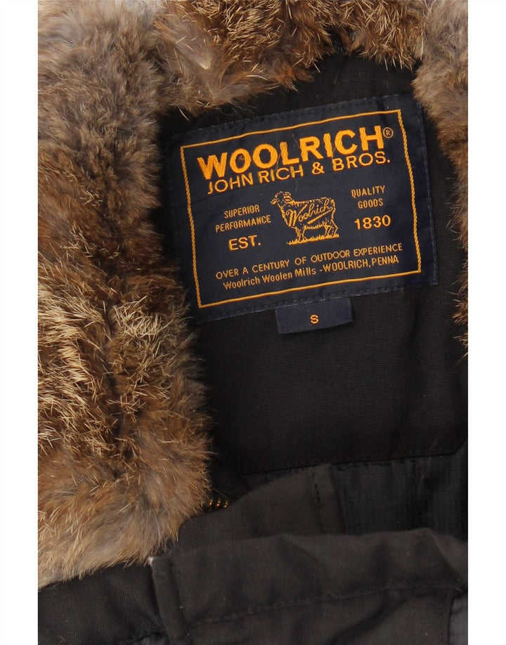 Jachetă căptușită pentru femei WOOLRICH UK 10 Small Bleumarin