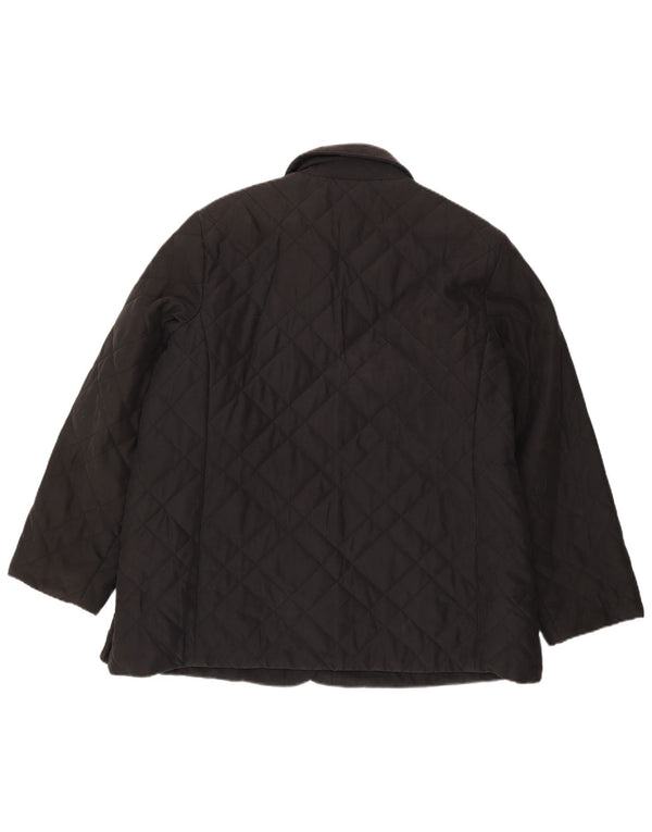 Jachetă matlasată pentru femei Marks & Spencer UK 20 2XL Poliester negru