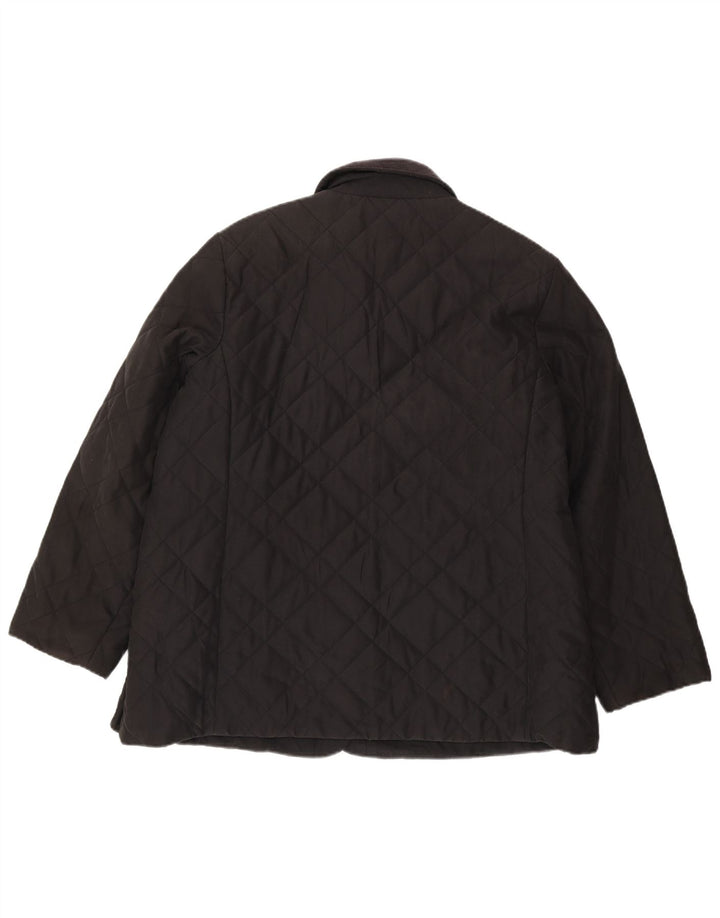 Jachetă matlasată pentru femei Marks & Spencer UK 20 2XL Poliester negru