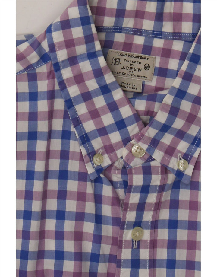 Cămașă pentru bărbați J. Crew Tailored Fit Bumbac Vichy violet mediu