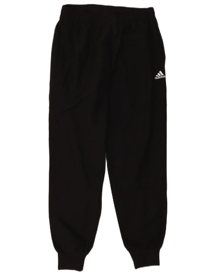 Pantaloni de trening Adidas pentru bărbați Joggeri poliester mediu negru
