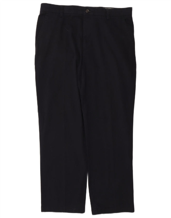 Pantaloni chino pentru bărbați DOCKERS Classic Fit L34 L30, albastru bleumarin, bumbac, clasici