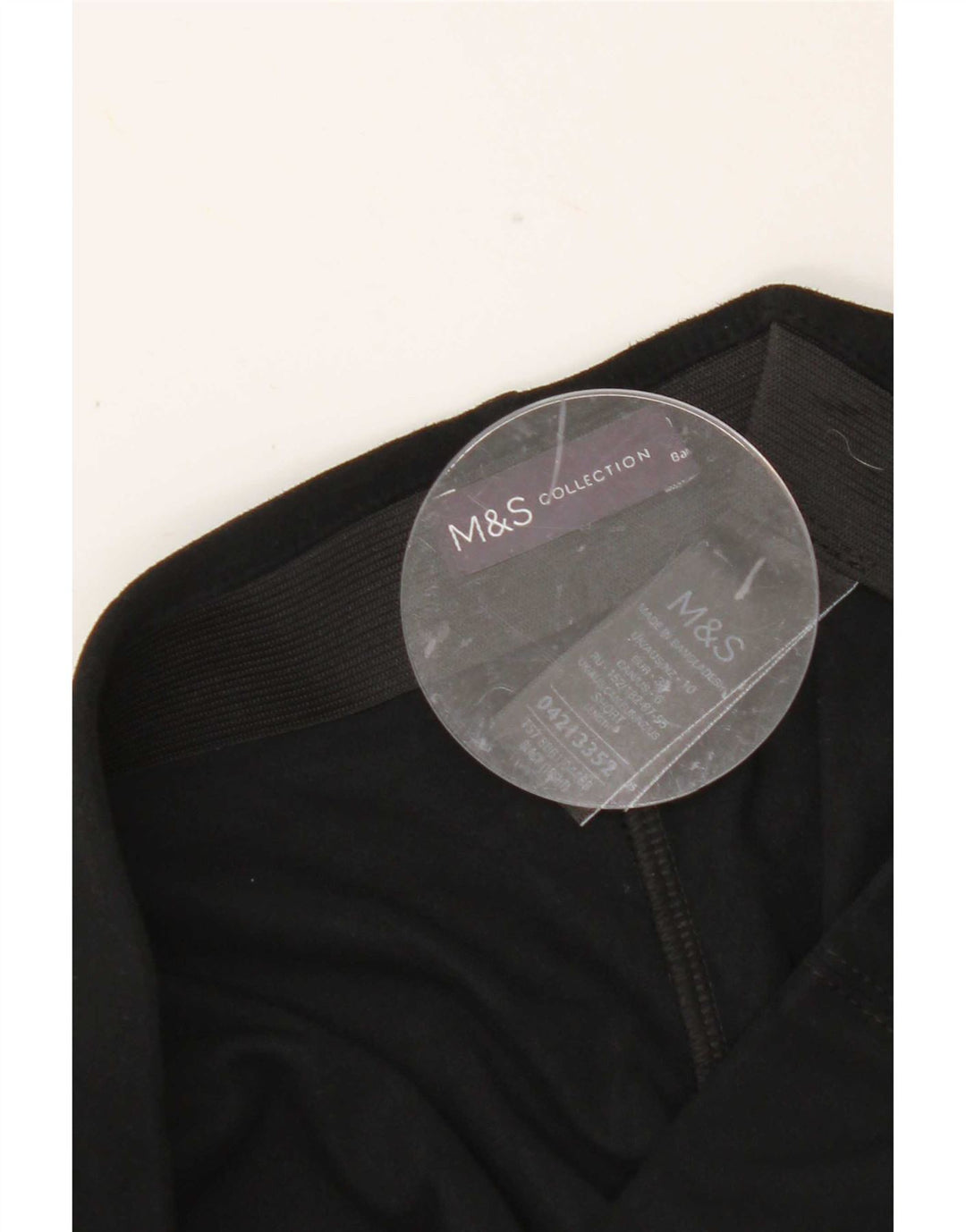 Leggings crop pentru femei Marks & Spencer UK 10 Poliester negru mic