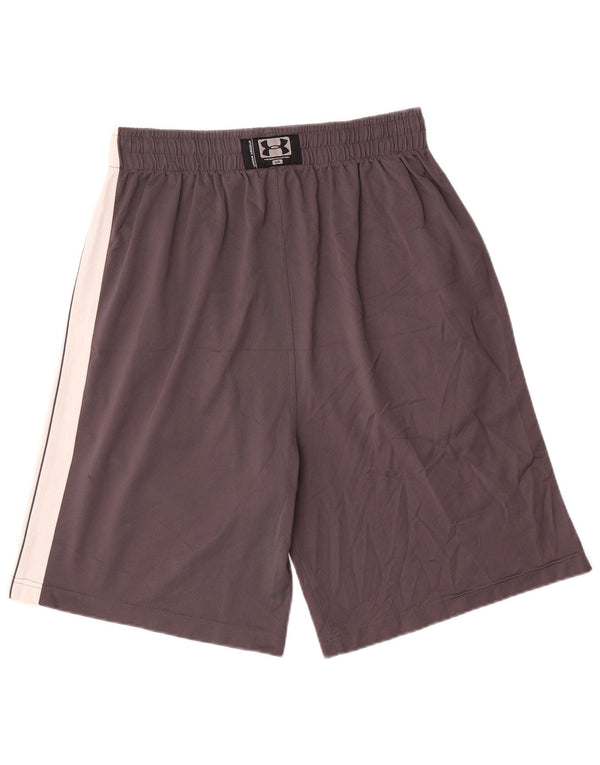 Pantaloni scurți sport Under Armour Marist Graphic pentru bărbați XL, gri, poliester color bloc