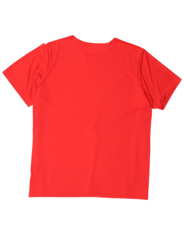 Tricou pentru bărbați Adidas Aeroready Top 2XL Roșu