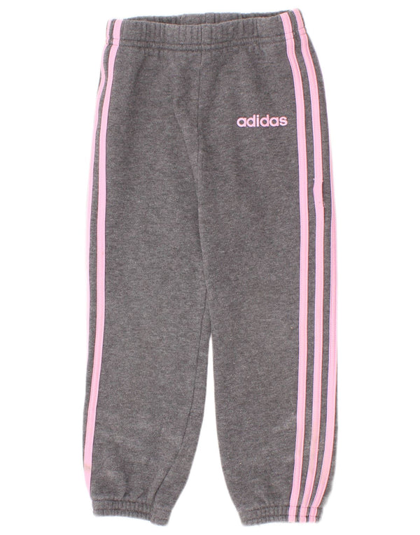 Adidas Fete Trening Pantaloni Joggeri 2-3 Ani Gri Bumbac