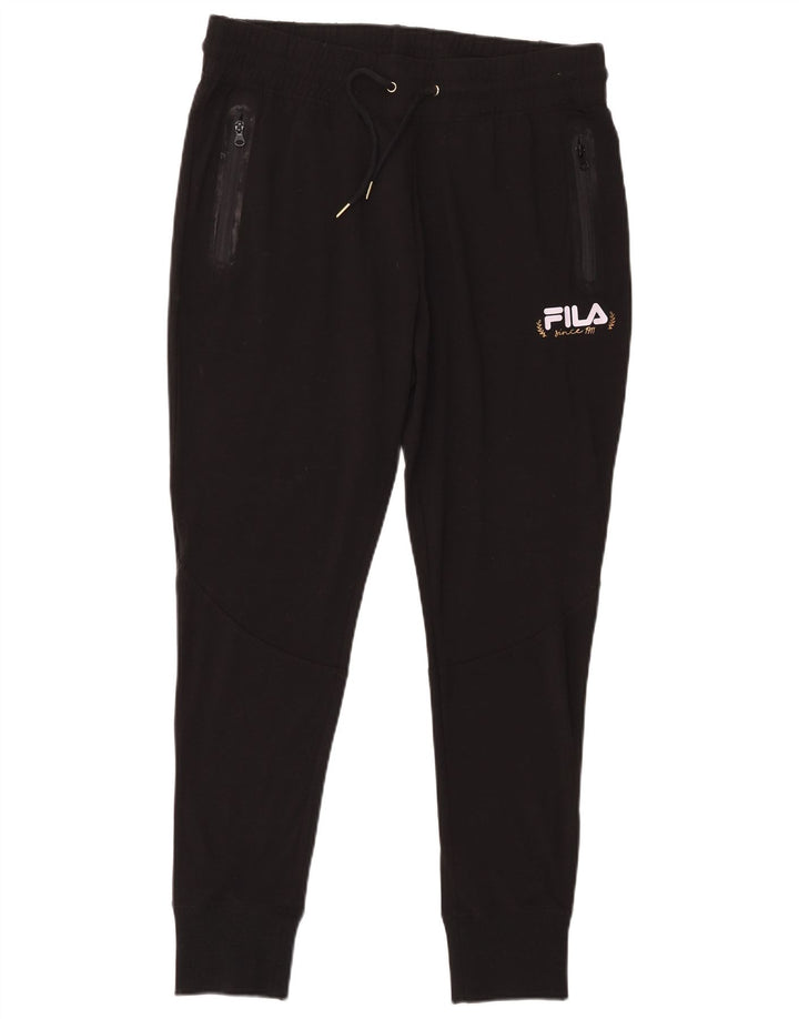 Pantaloni de trening Fila Barbati Joggeri XL Poliester negru