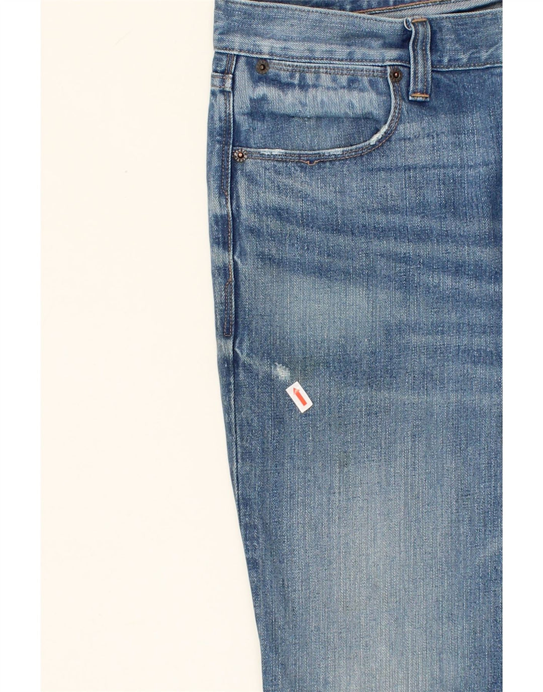 J. CREW Womens Straight Jeans W28 L30 Blue Cotton Vintage J. Crew and Second-Hand J. Crew from Messina Hembry 