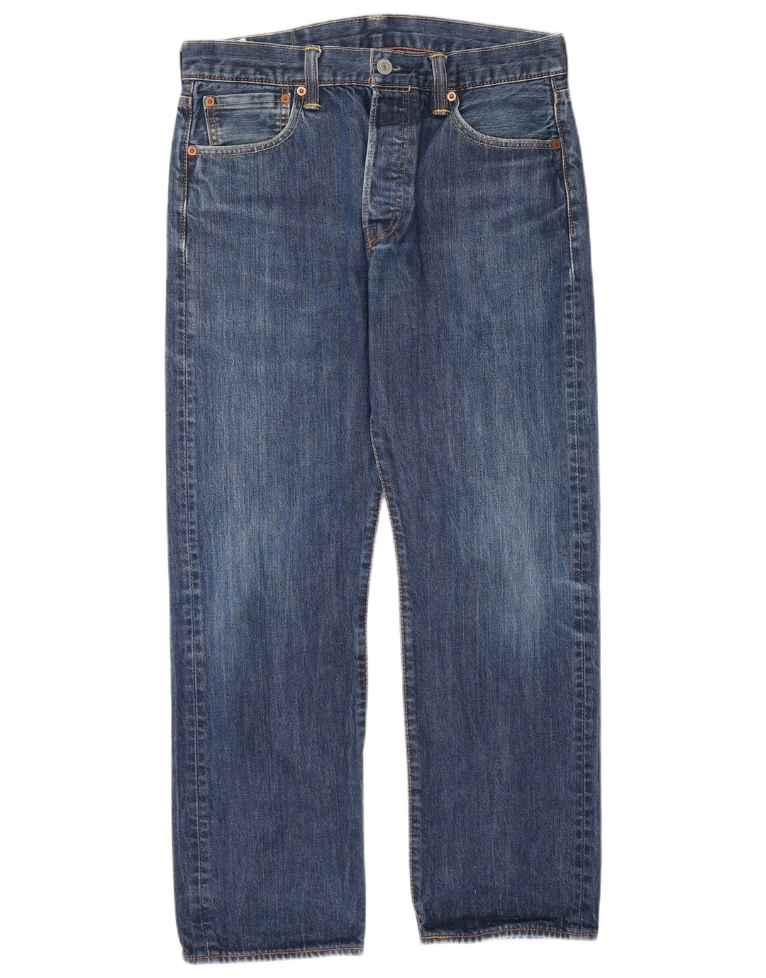Blugi drepti pentru bărbați Levi's W32 L30 Bumbac albastru