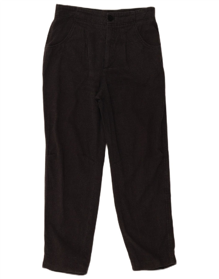 Massimo Dutti Pantaloni casual dama EU 38 Mici W28 L27 Negru Houndstooth