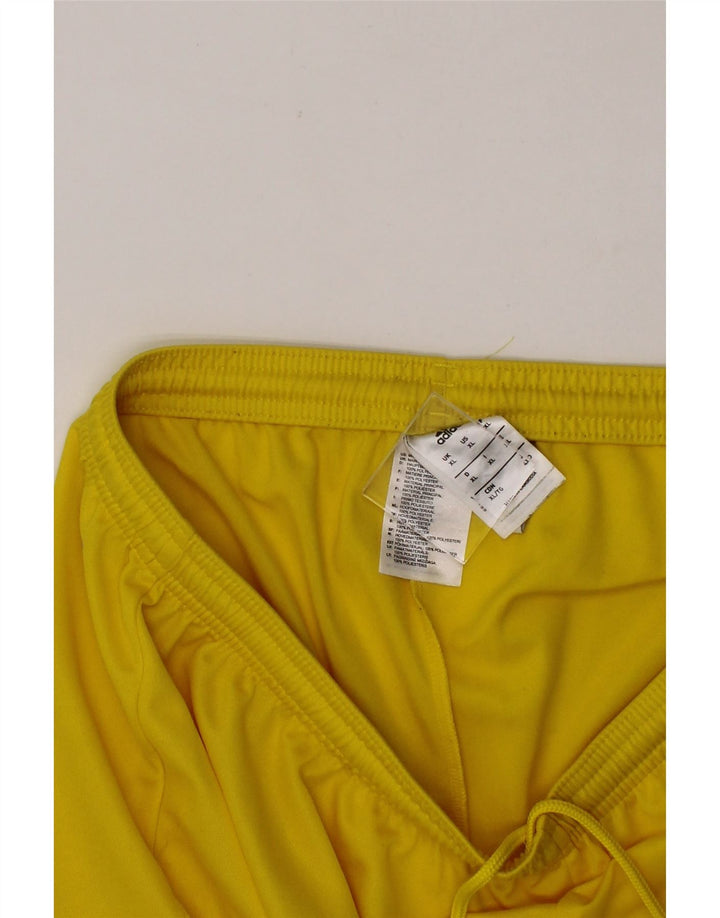 ADIDAS Mens Sport Shorts XL  Yellow Polyester Vintage Adidas and Second-Hand Adidas from Messina Hembry 