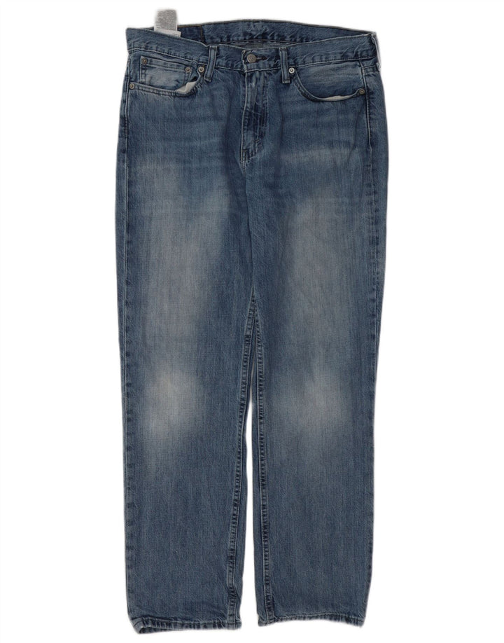 Blugi drepti pentru bărbați Levi's 514 W33 L30 Bumbac albastru