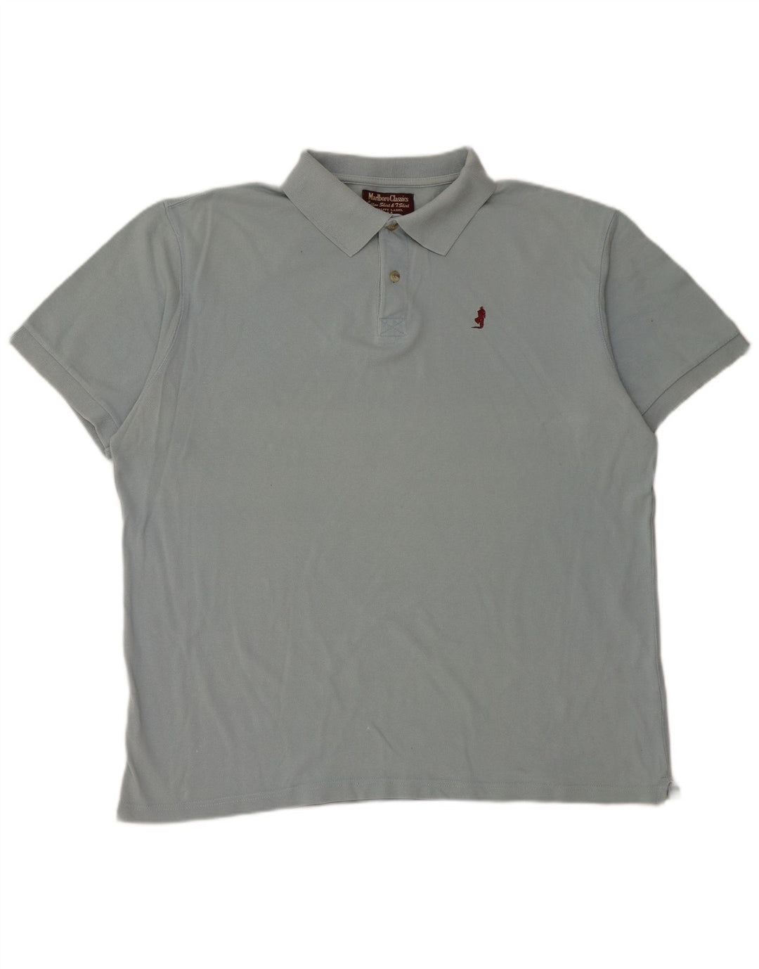 MARLBORO CLASSICS Tricou Polo XL Bumbac Albastru
