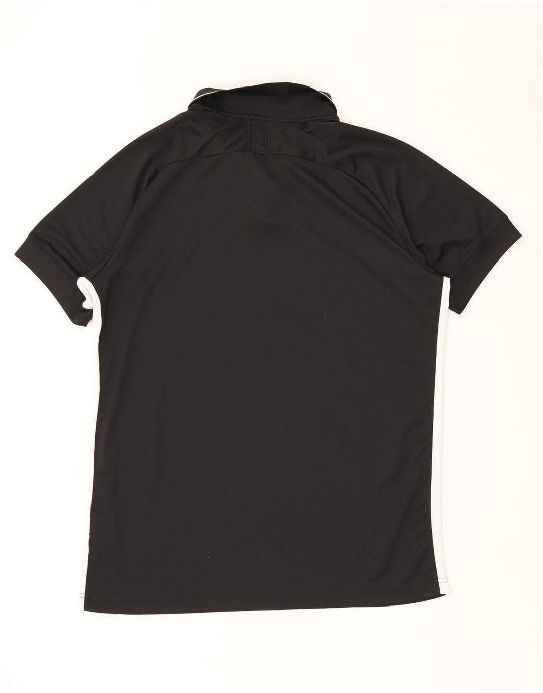 Tricou polo grafic pentru bărbați NIKE XL, negru, poliester color bloc