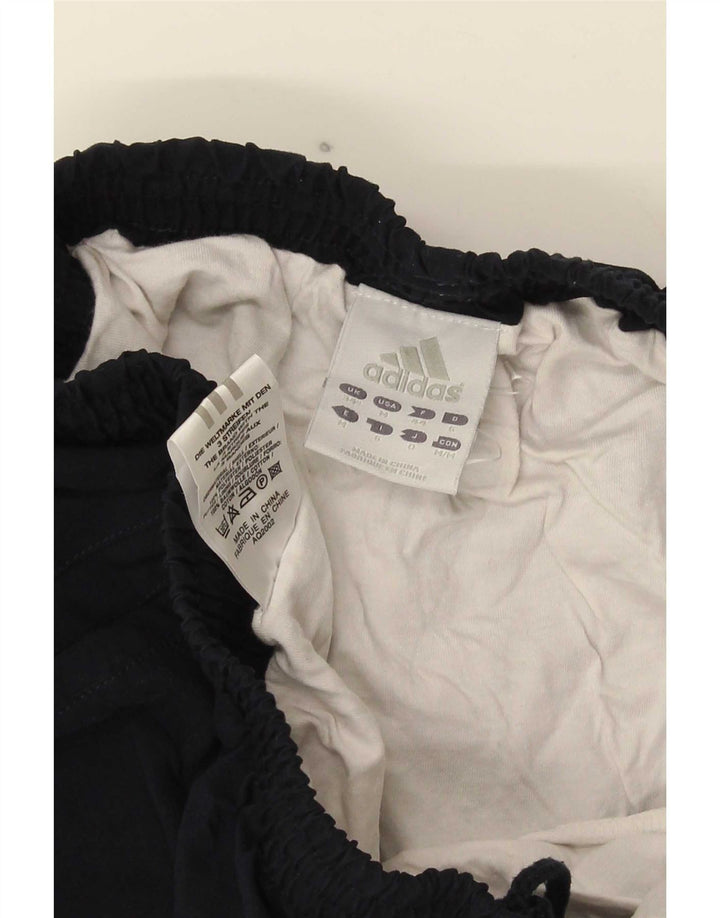 Pantaloni scurți sport pentru bărbați Adidas, mari, albastru, poliester