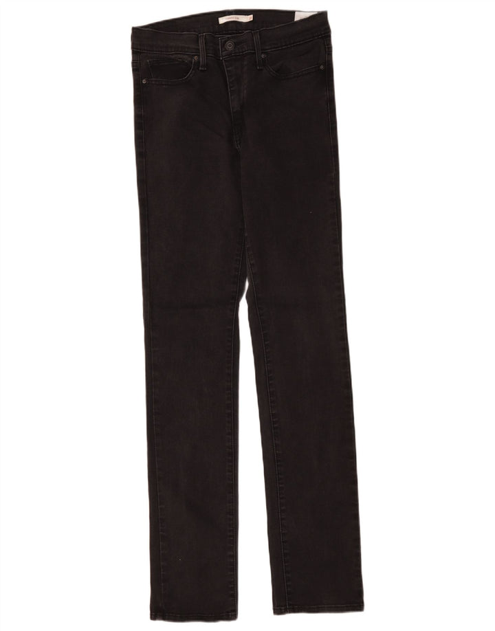 Blugi pentru femei Levi's Slimming Slim W29 L32 bumbac negru