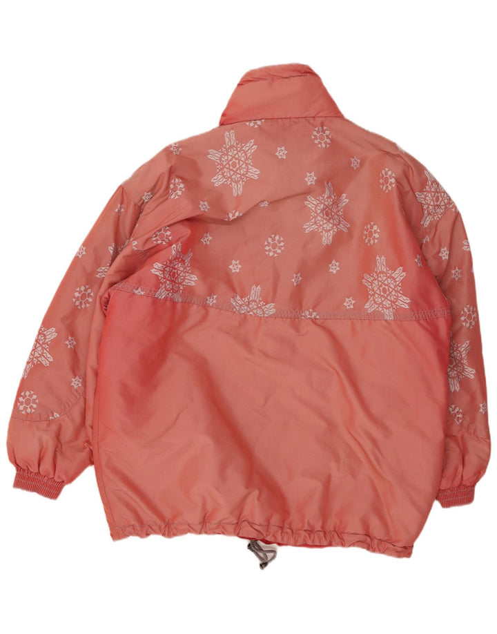 Jachetă Anorak pentru bărbați RODEO UK 42 XL roz poliester geometric