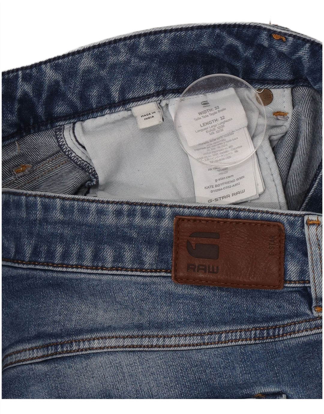 Blugi G-Star Kate Slim pentru bărbați W32 L28 Bumbac albastru