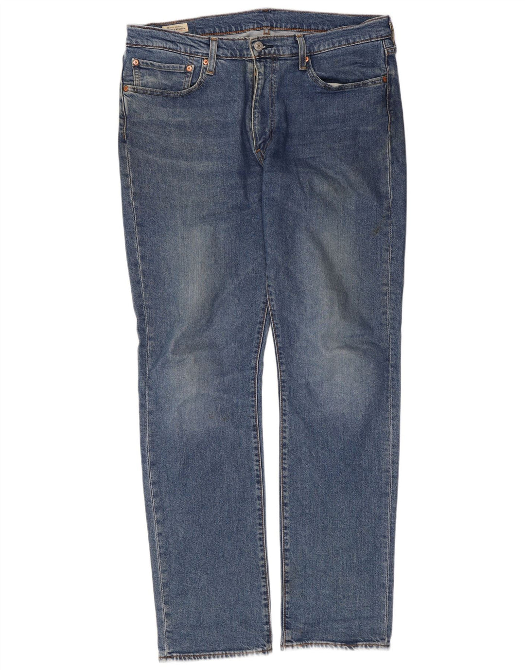 Blugi drepti pentru bărbați Levi's 514 W36 L34 Bumbac albastru