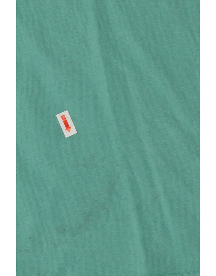 U.S. POLO ASSN. Mens T-Shirt Top Medium Turquoise Cotton Vintage U.S. Polo Assn. and Second-Hand U.S. Polo Assn. from Messina Hembry 
