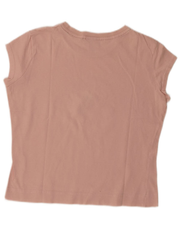 Tricou Converse pentru femei Chuck Taylor Crop Graphic Top UK 14 Large Pink