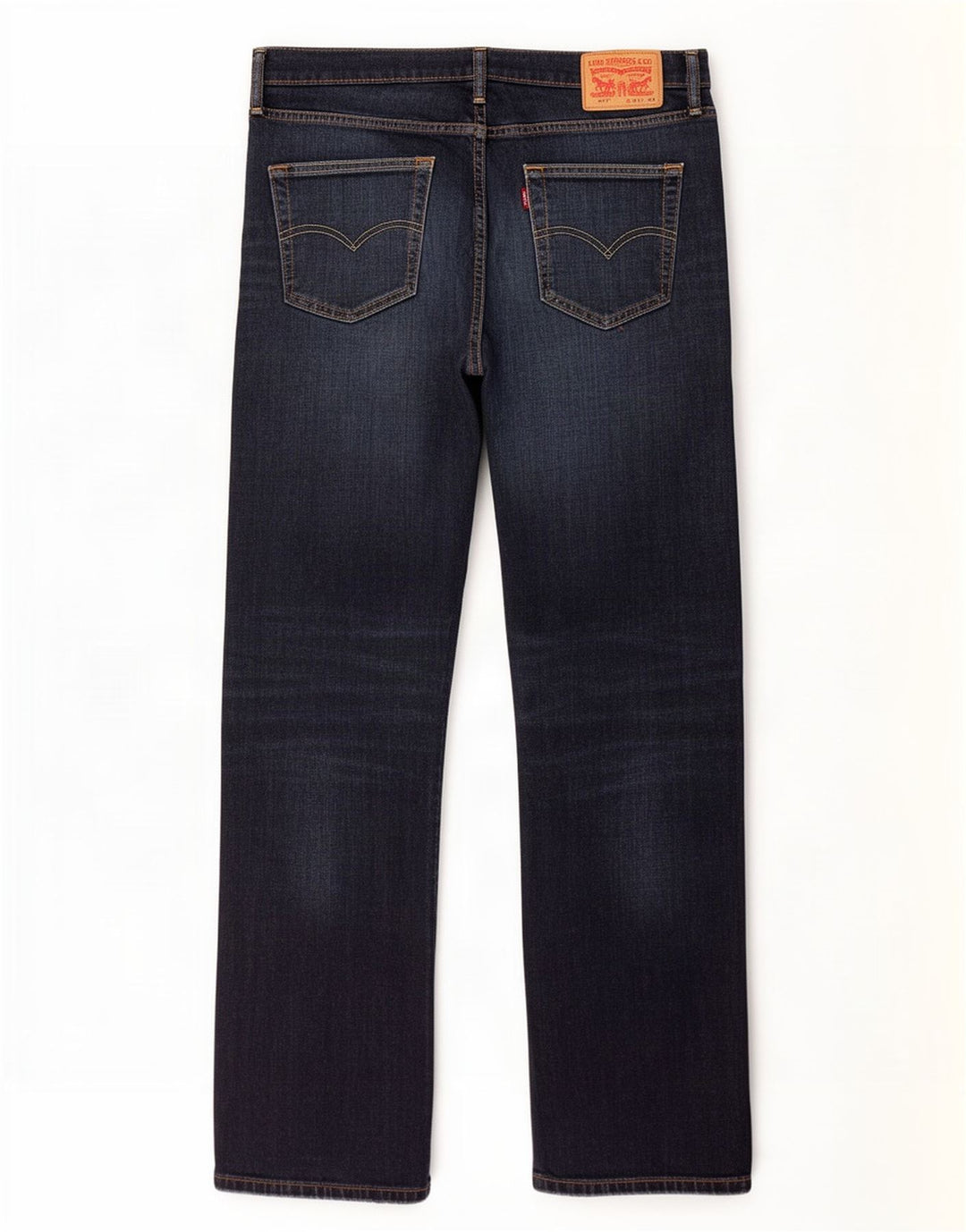 Blugi drepti pentru bărbați Levi's 504 W34 L34 Bumbac albastru