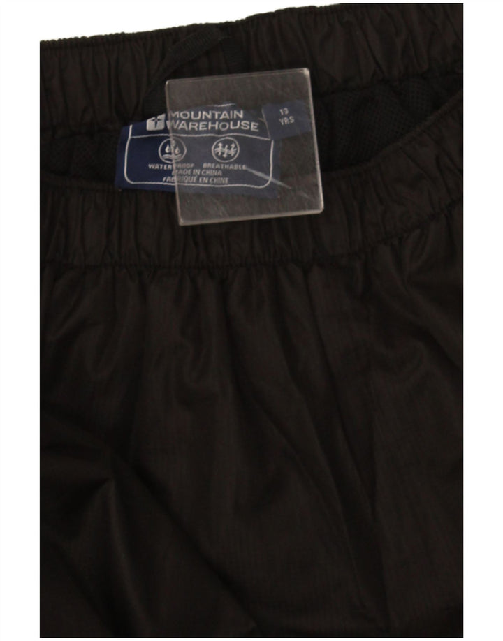Pantaloni impermeabili pentru baieti Mountain Warehouse 12-13 Ani Negri