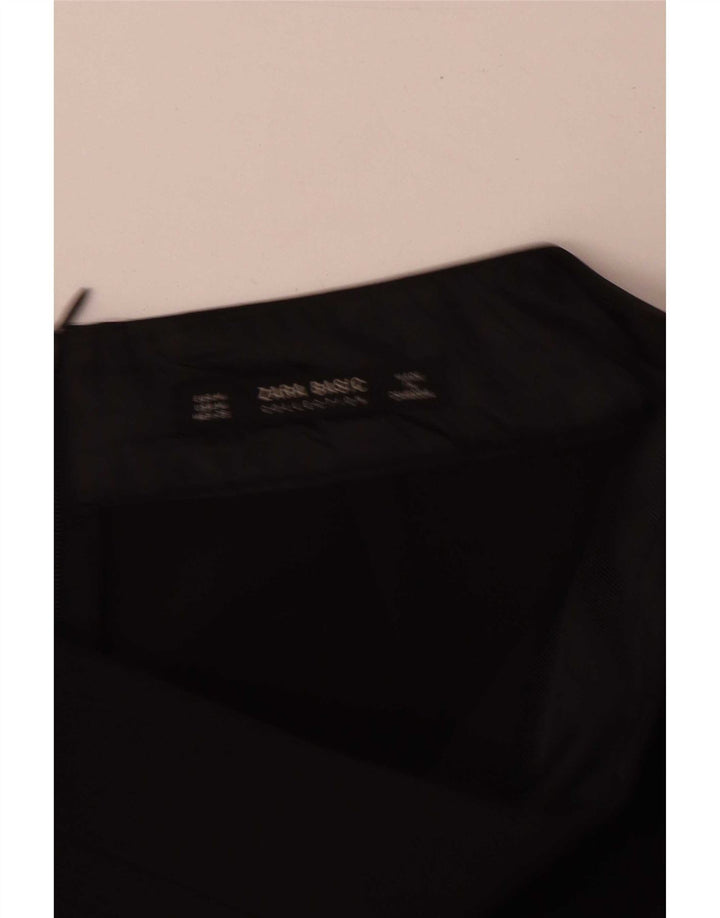 Fusta Mini Zara Femei Medium W28 Negru