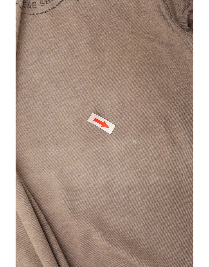 Tricou grafic pentru bărbați Dainese Top din bumbac maro mediu