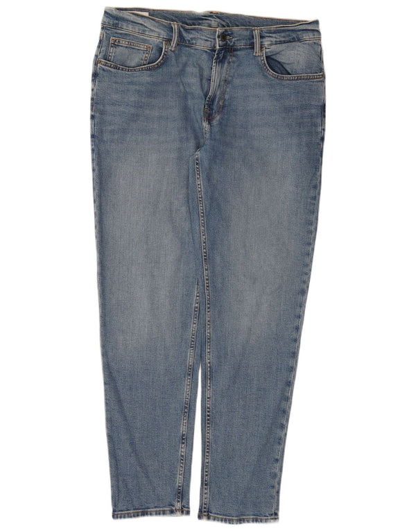 Blugi slim pentru bărbați Zara EU 46 XL W36 L30 Bumbac albastru