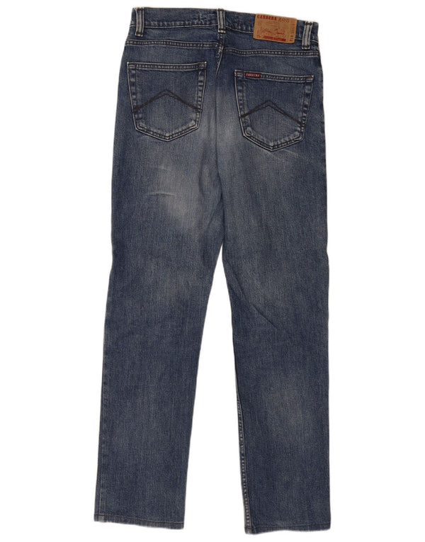 Blugi drepti pentru bărbați Carrera 702 IT 48 Medium L33 L31 Bumbac albastru