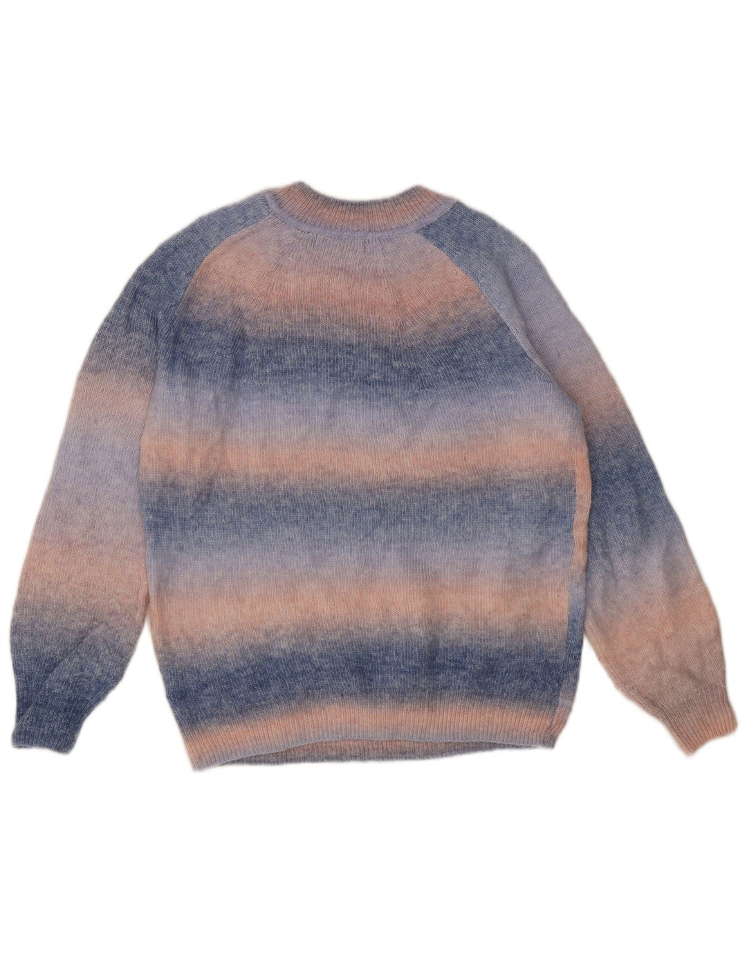 Pulover pentru bărbați Marks & Spencer cu decolteu rotund, mic albastru Tie Dye acrilic