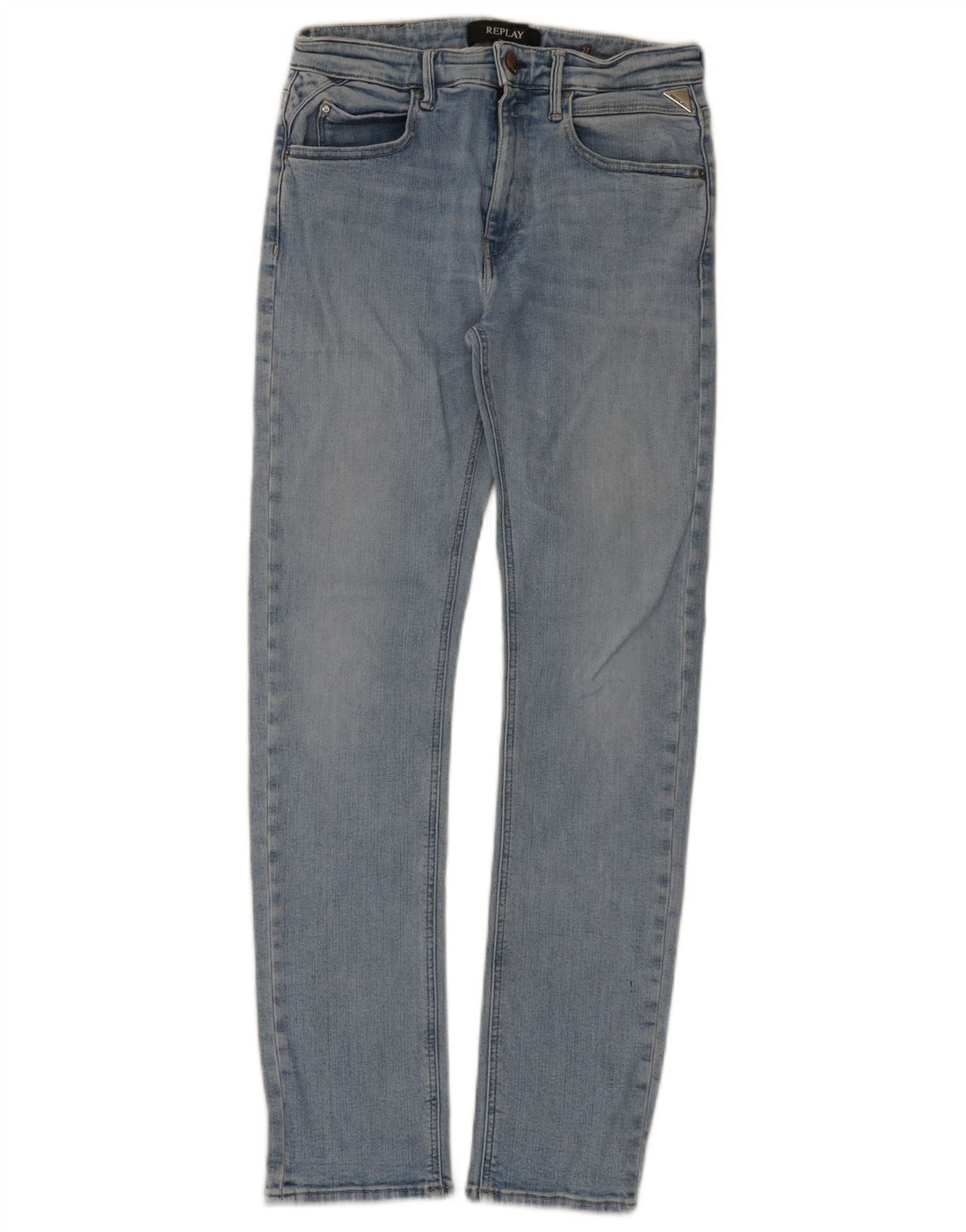Replay blugi slim pentru femei W27 L30 bumbac albastru
