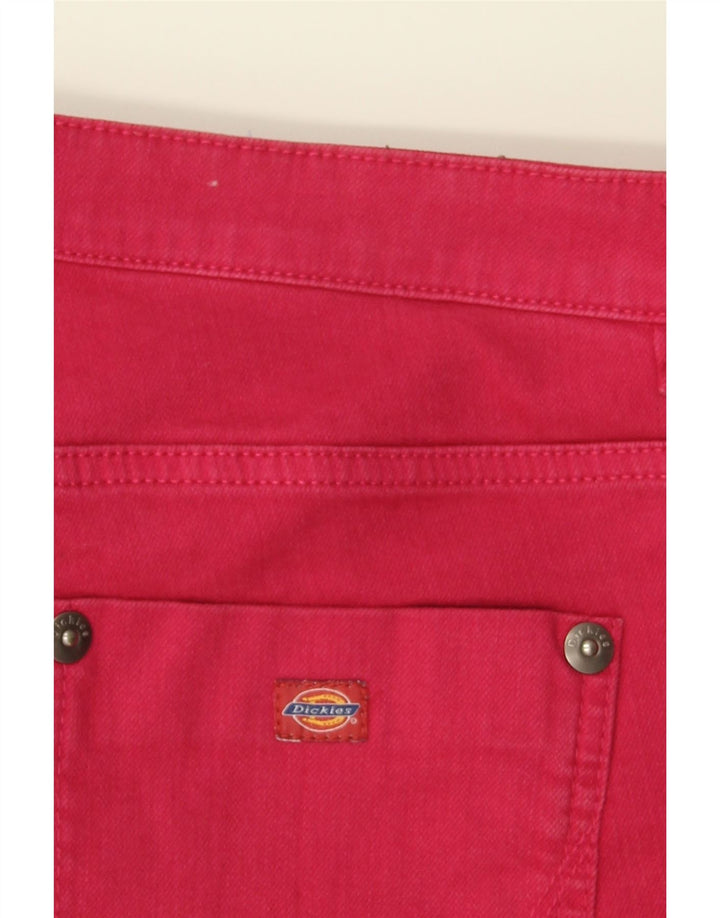 DICKIES Womens Slim Jeans W31 L30 Pink Cotton Vintage Dickies and Second-Hand Dickies from Messina Hembry 