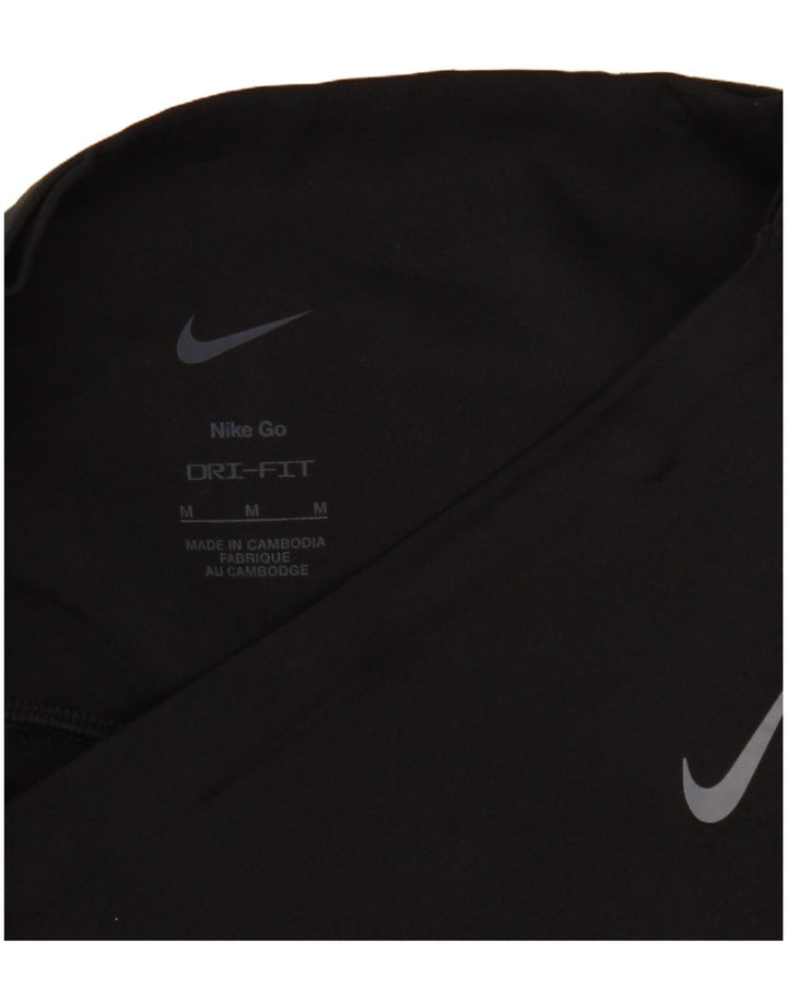 Leggings NIKE Dri Fit Capri pentru femei UK 12 Medium Black