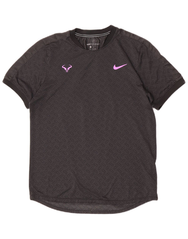 Tricou pentru bărbați Nike Top Mediu Gri Geometric