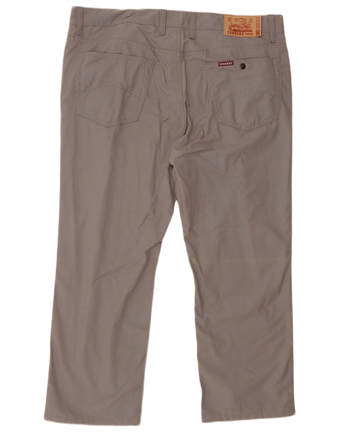 CARRERA Pantaloni casual 700 drepti pentru bărbați W40 L26 bumbac gri