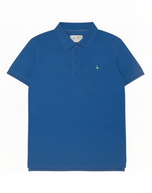 Tricou polo Jack Wills pentru bărbați, mare, albastru, bumbac