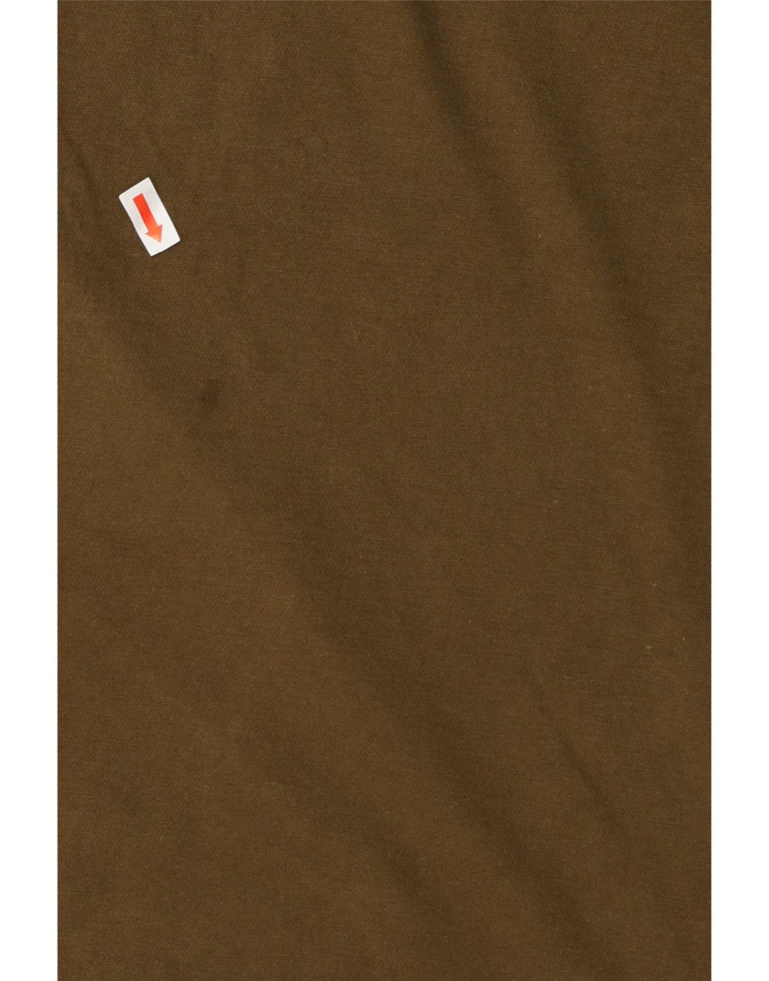 DKNY Mens T-Shirt Top Medium Khaki Cotton